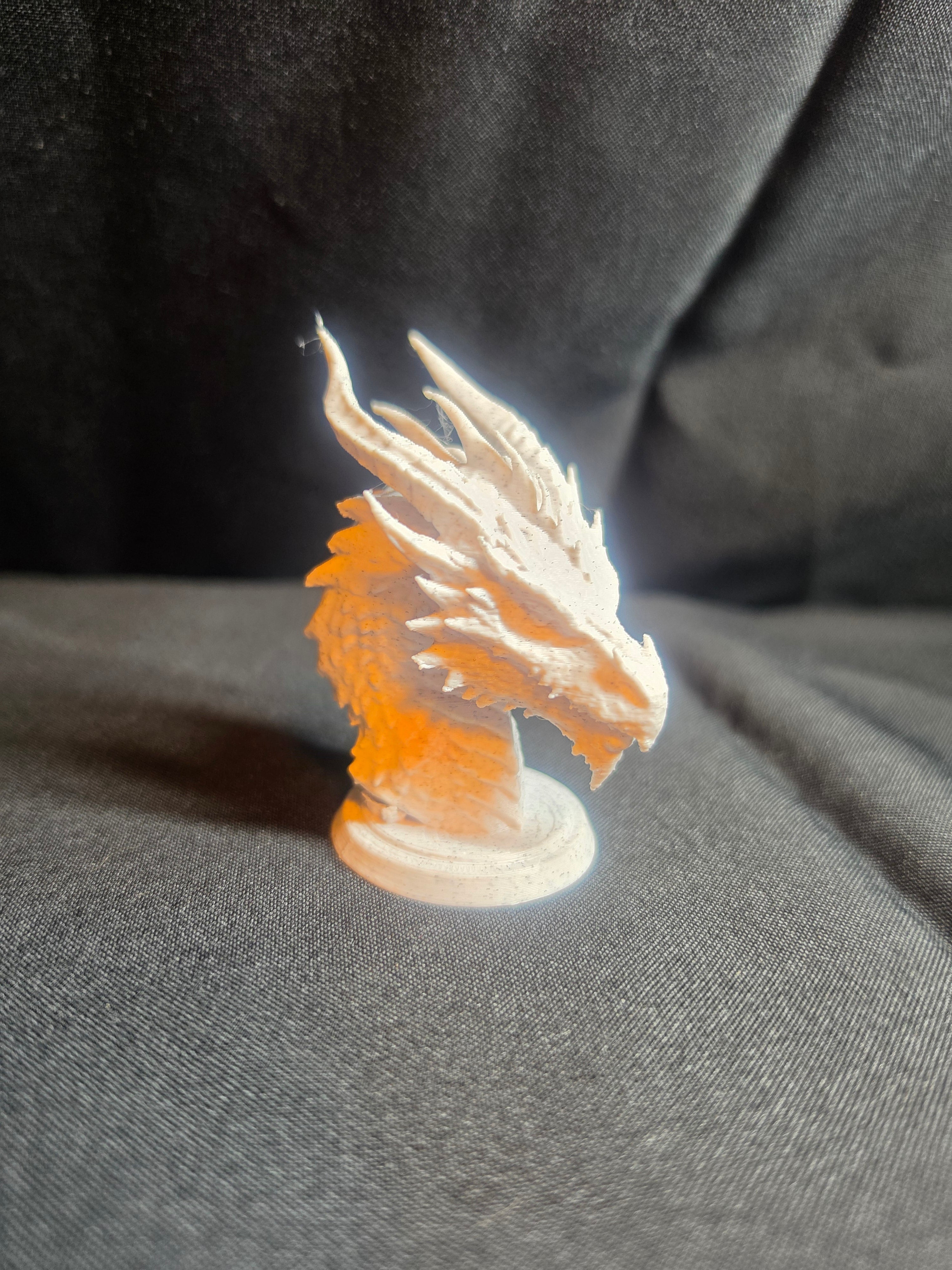 Medieval Dragon bust