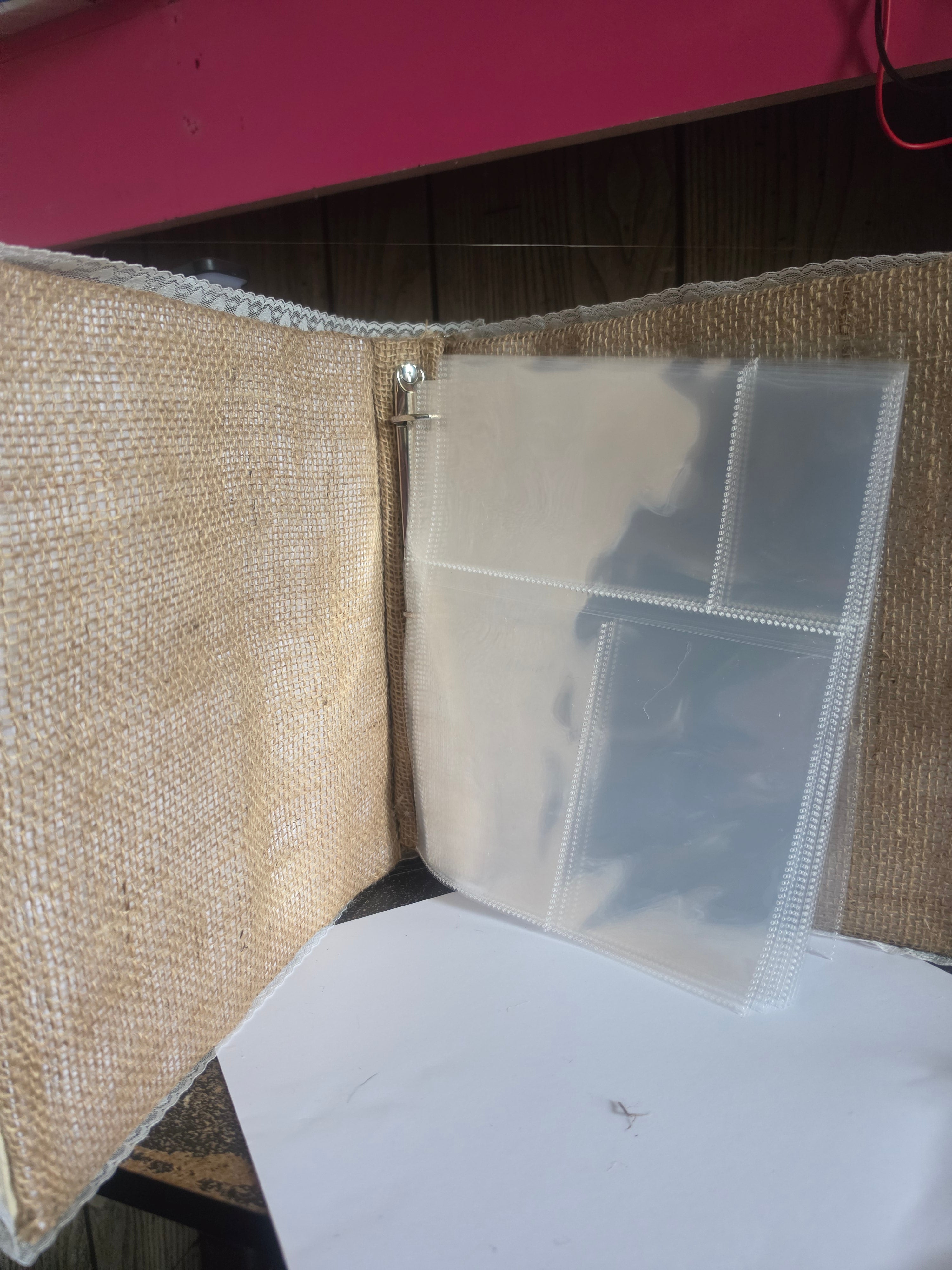 Custom family photo album